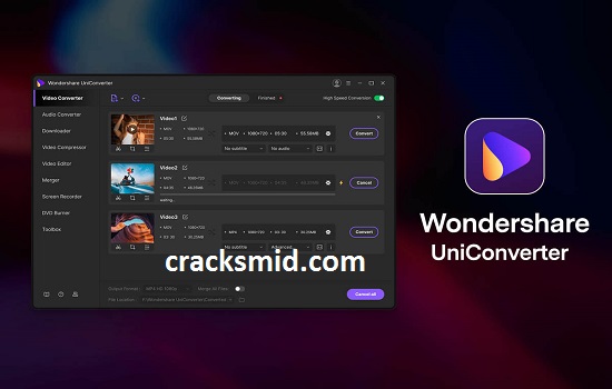 Wondershare UniConverter Crack