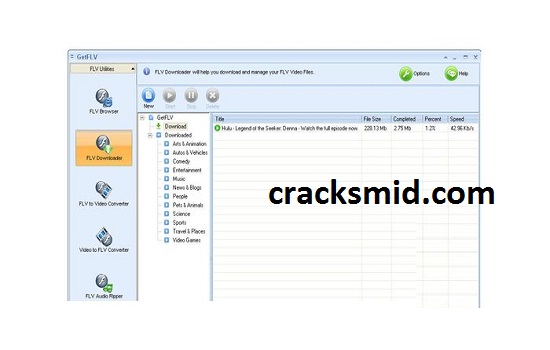 GetFLV Pro Crack