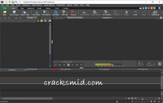 NCH VideoPad Video Editor Crack (2)