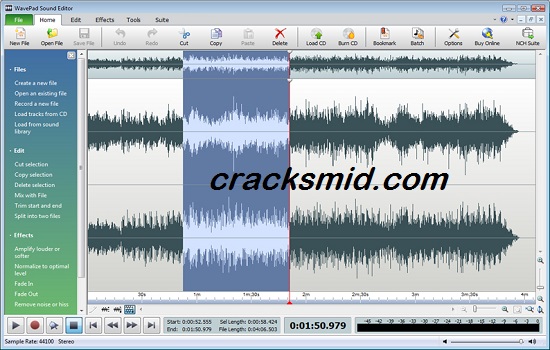 NCH WavePad Audio and Music Editor Crack (3)