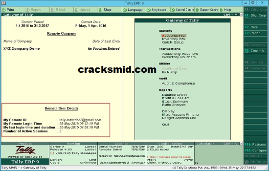 Tally ERP 9 Cracked