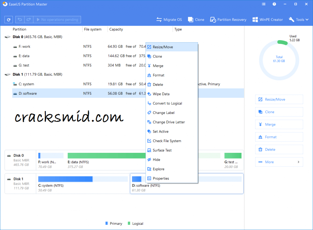 EaseUS Partition Master License Code